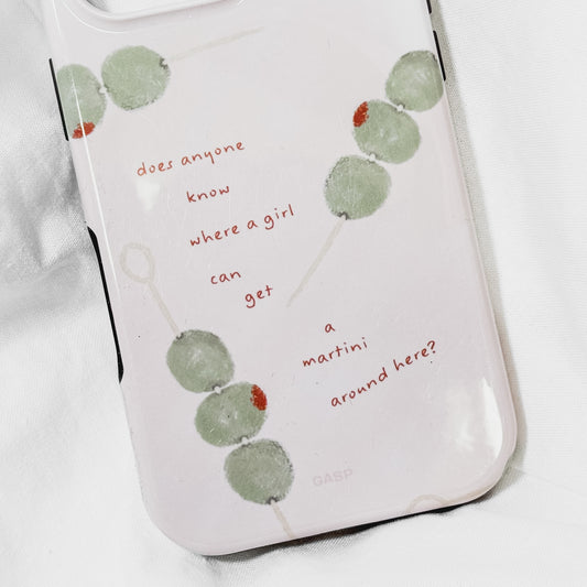 Girls Want Martinis iPhone Case