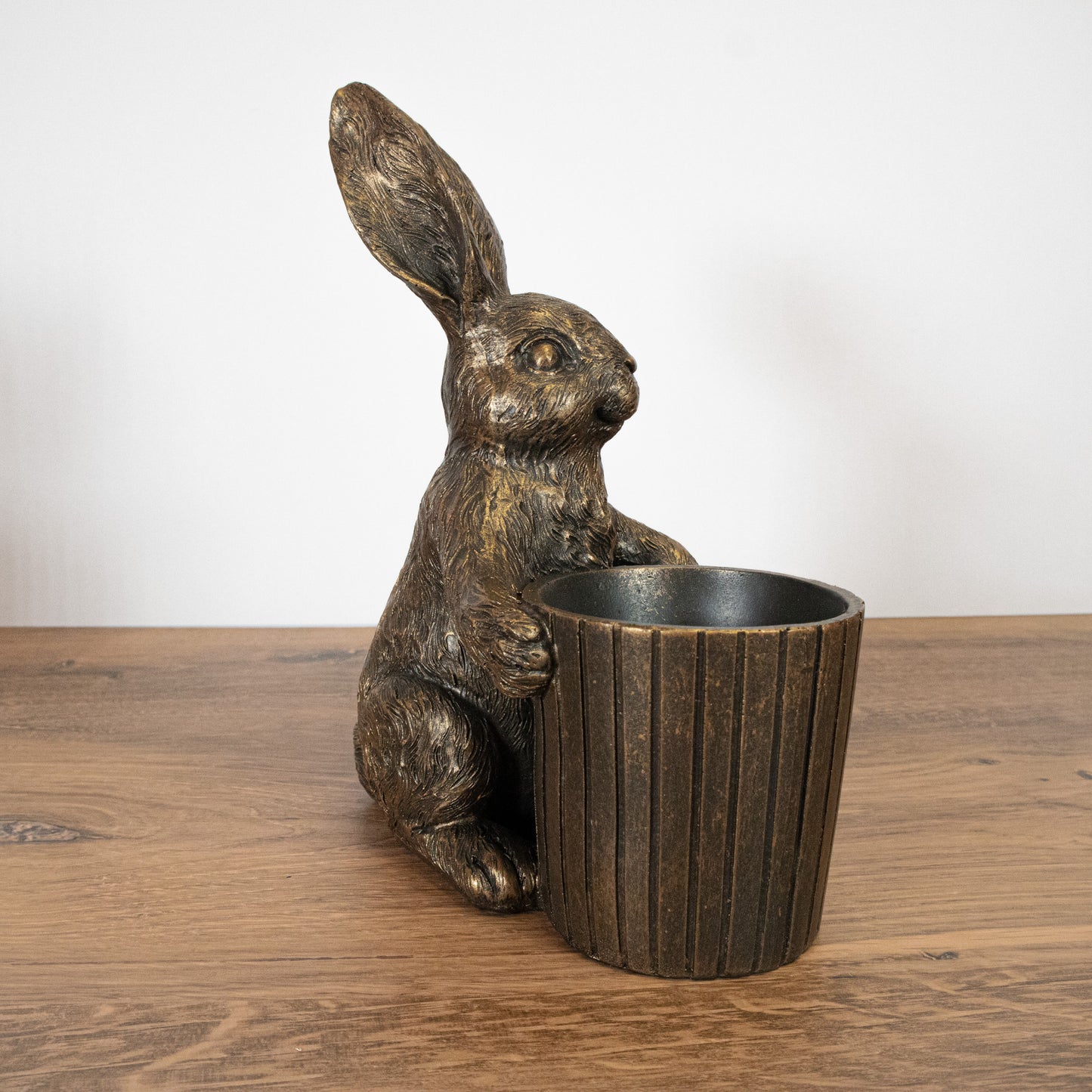 Antique Basket Bunny