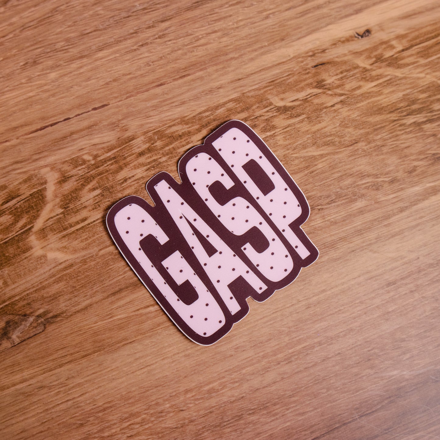 Gasp Birthday Sticker