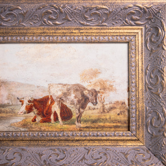 Cow Landscape Framed Wall Art