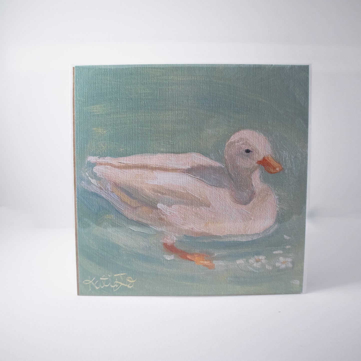 Little Ducky Wall Art Print
