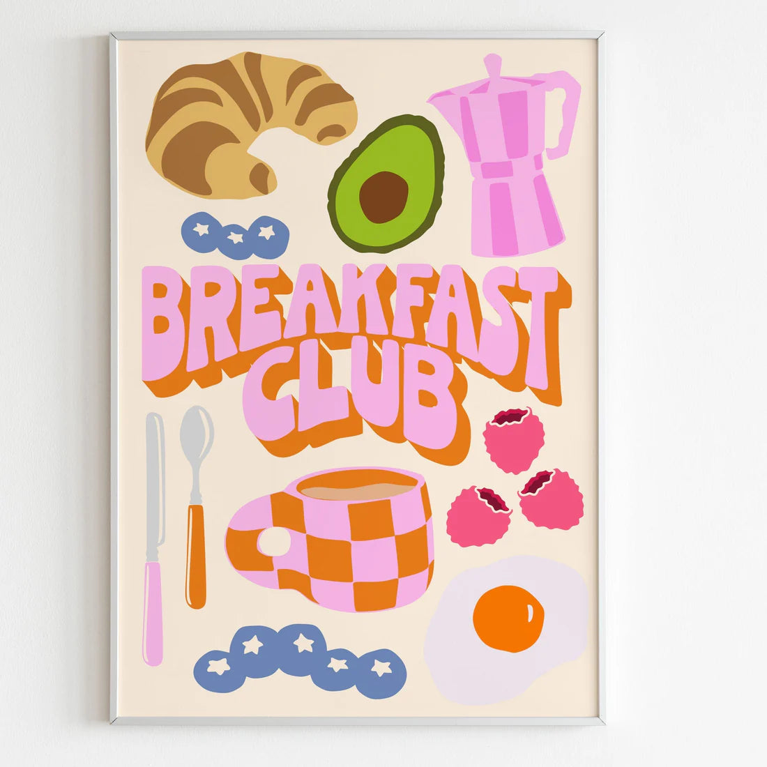 Breakfast Club Wall Art Print