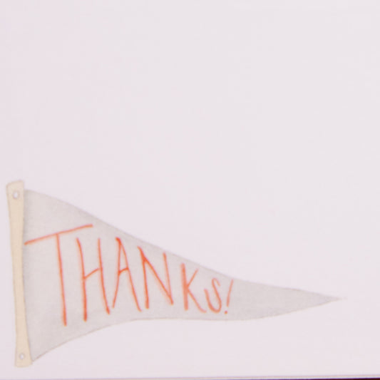Thanks Flag Tiny Notes