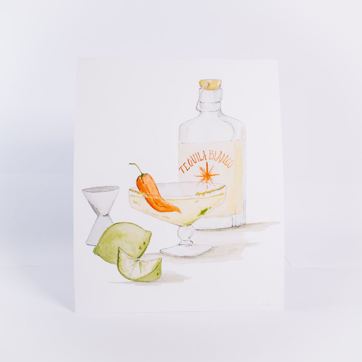 Spicy Marg Bar Wall Art Print