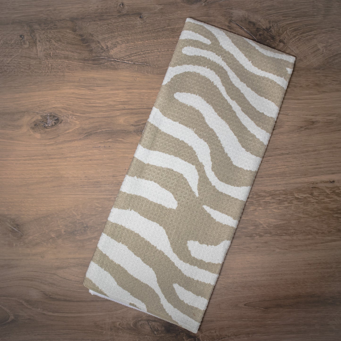 Zira Tan Geometry Tea Towel
