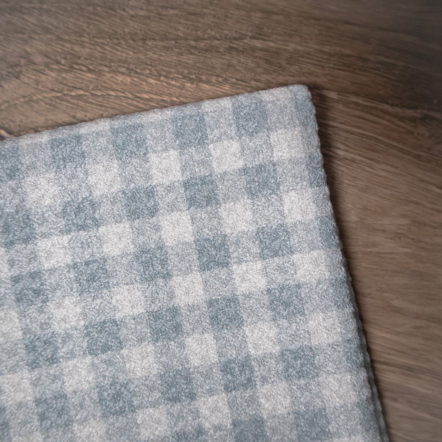 Tidepool Check Geometry Tea Towel