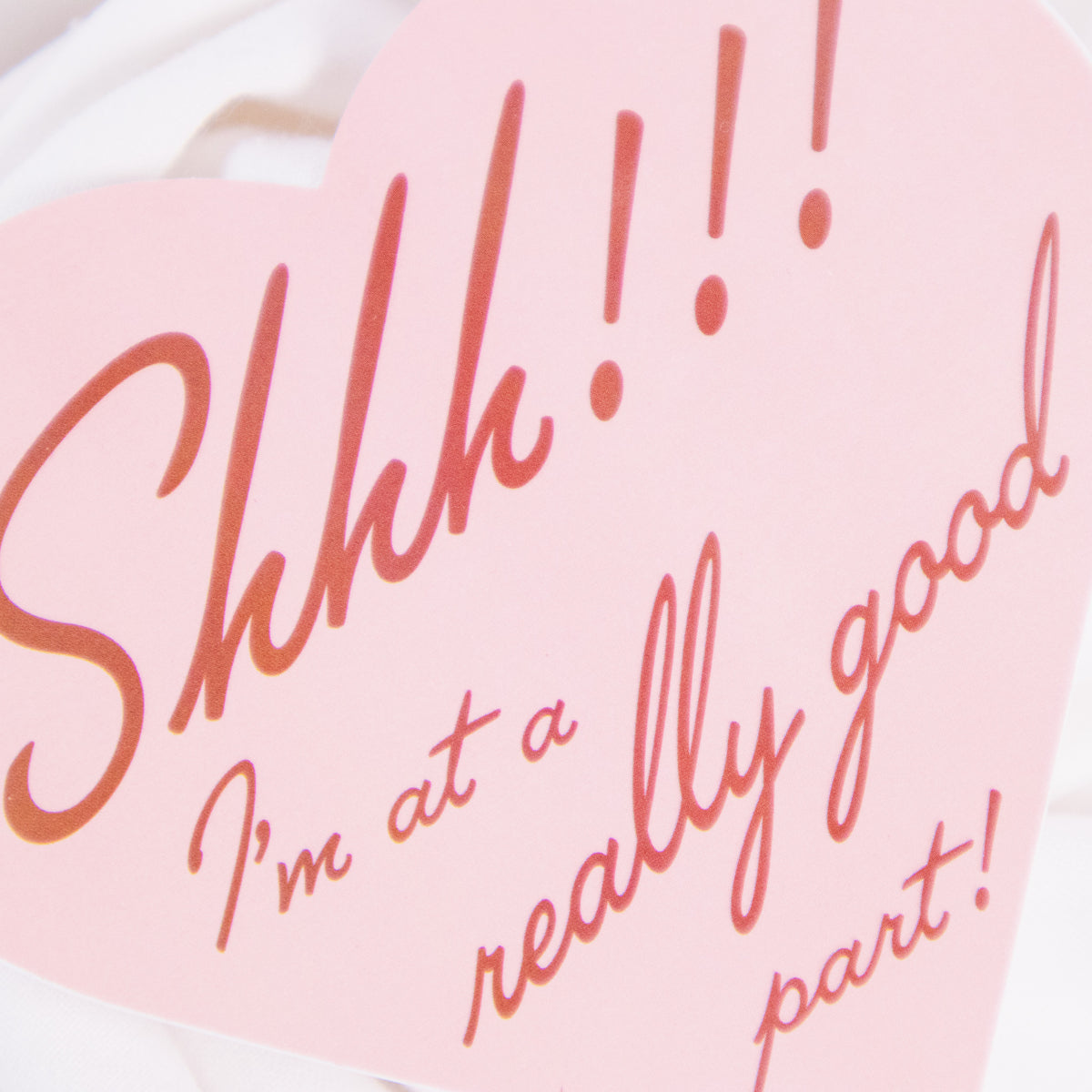 I'm at a Really Good Part! Sticker