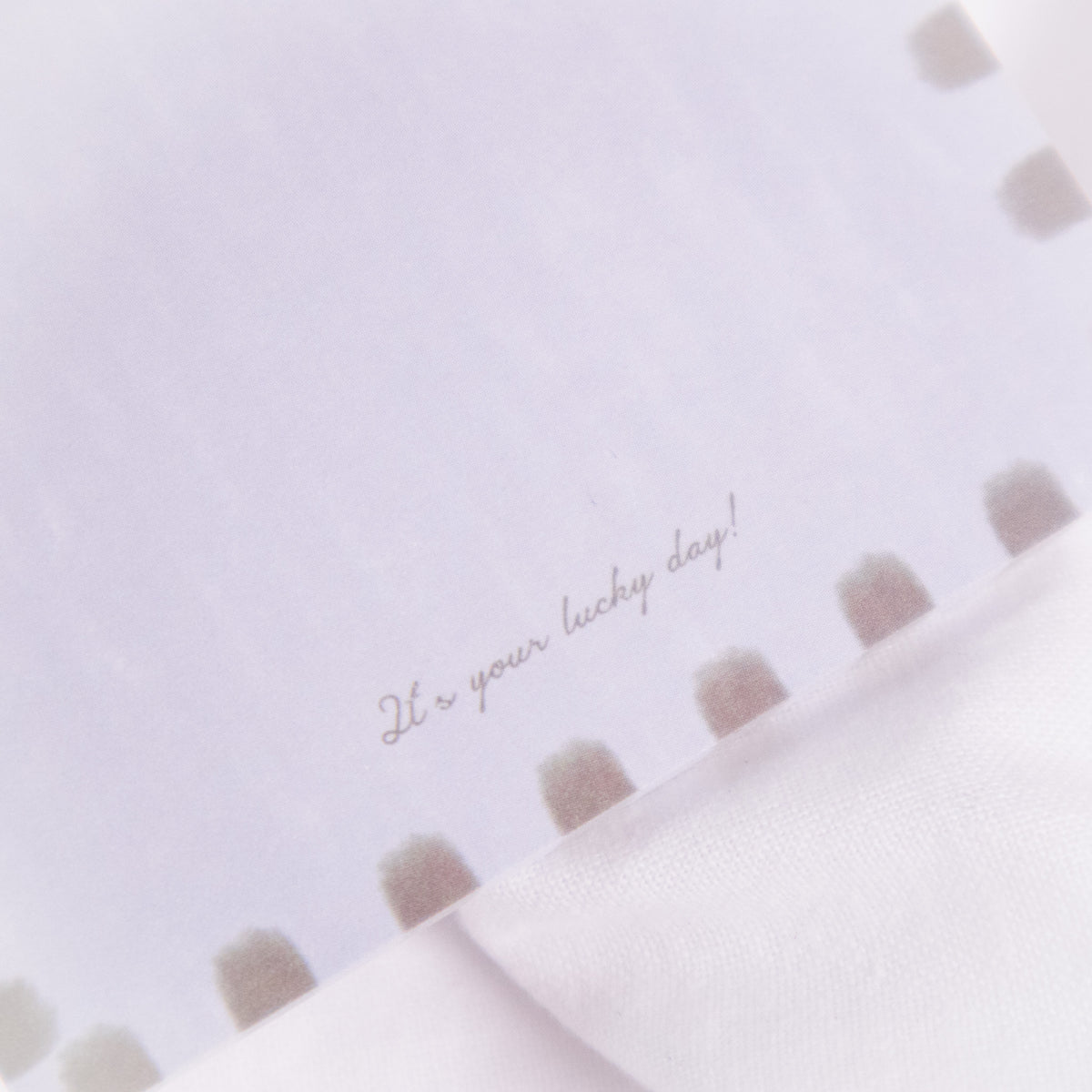 "It's your lucky day!" Sticky Notes