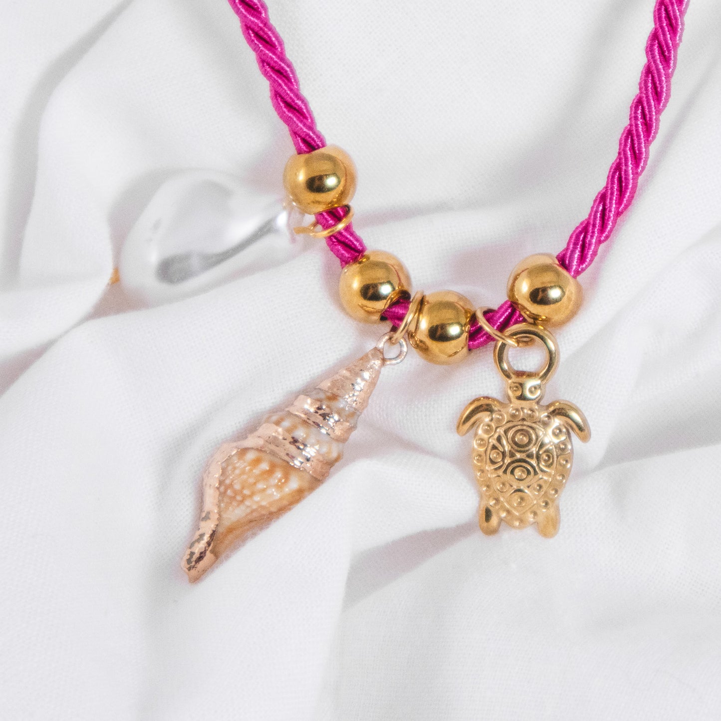 Summer Rope Charm Necklace