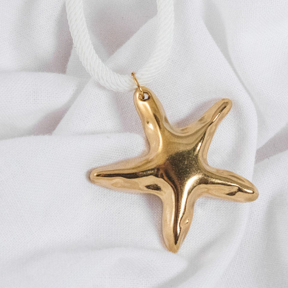 Sea Charm Rope Necklace