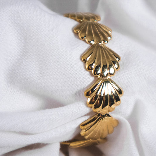 Seashell Cuff Bracelet