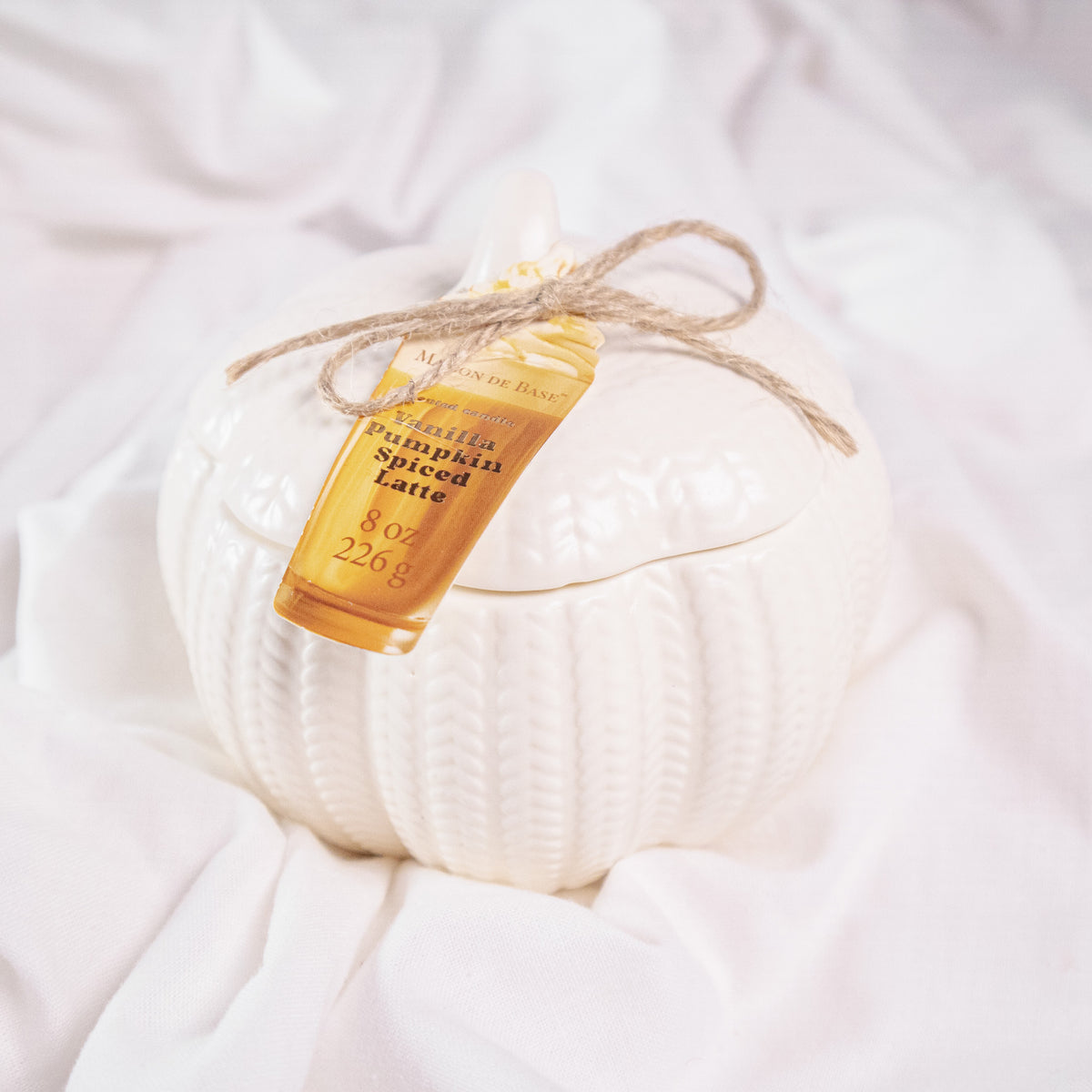Sweater Pumpkin Candle