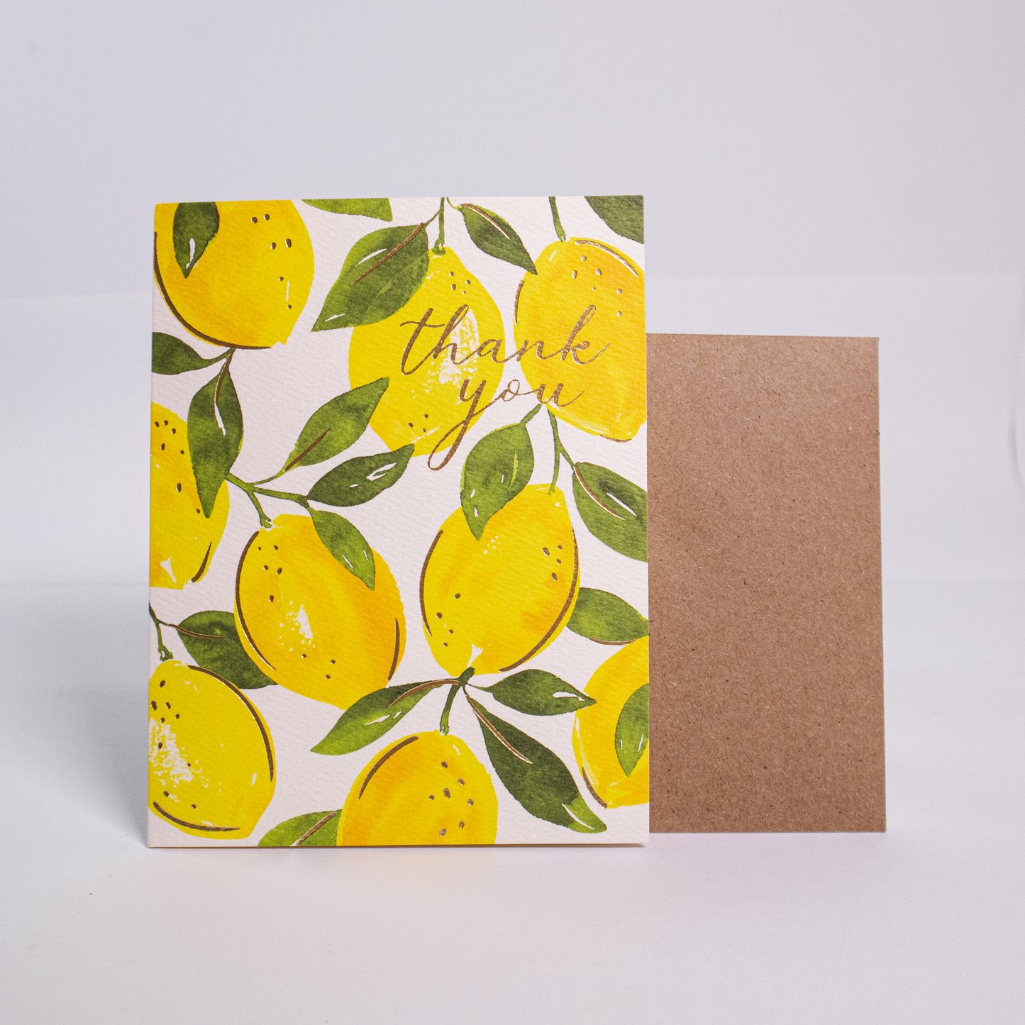 Lemon Thank You Greeting Card