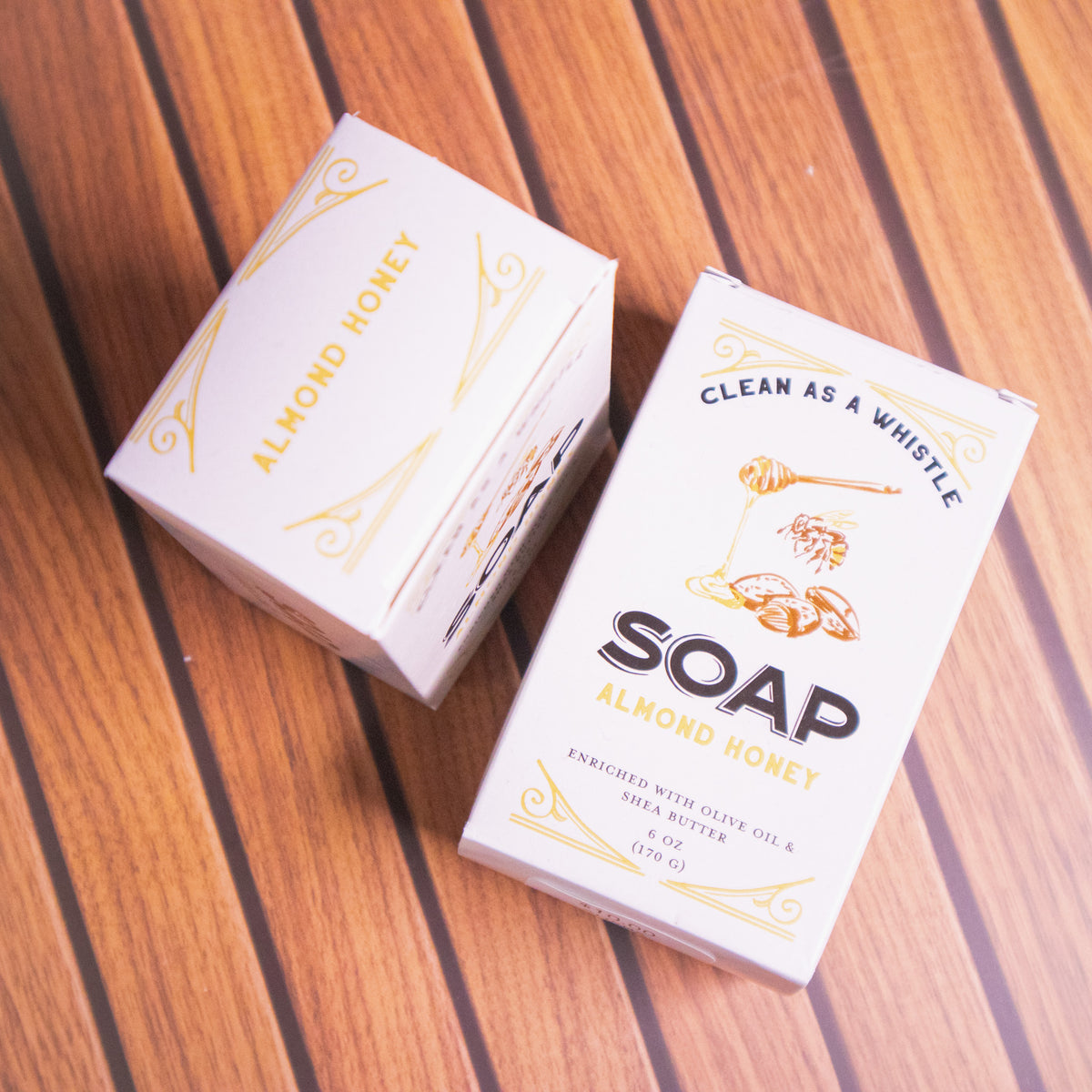 Almond Honey Scented Soap Bar
