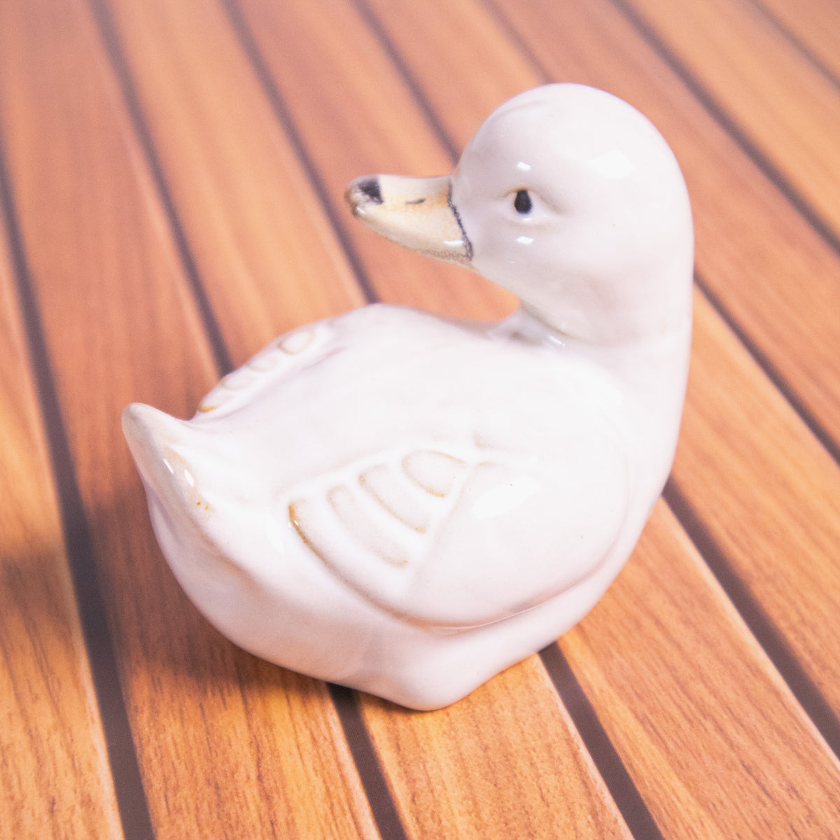 Vintage Style Duckling Figurine