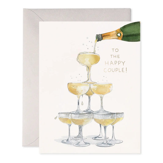 To The Happy Couple Wedding Greeting Card