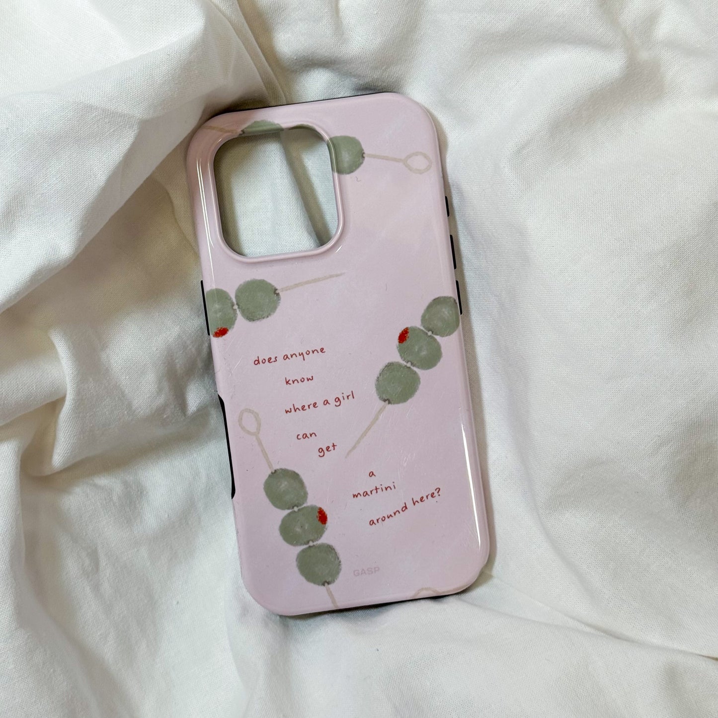 Girls Want Martinis iPhone Case