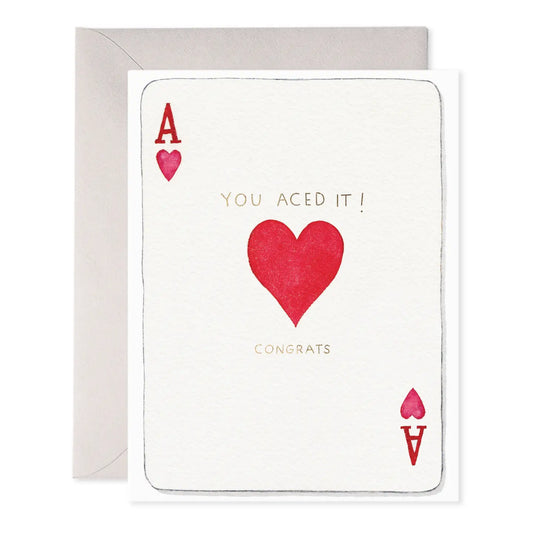 You Aced It Congratulations Greeting Card