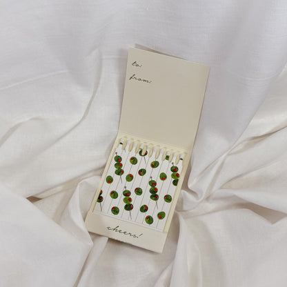 Martini Cheers Matchbook