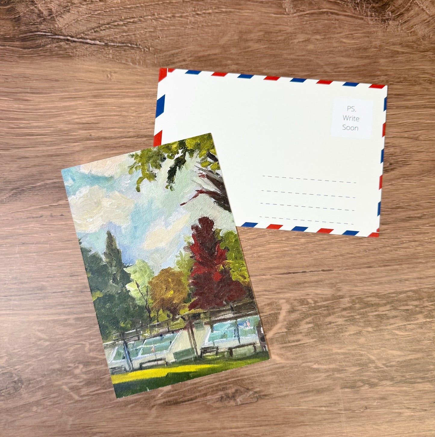 Pickleball Postcard