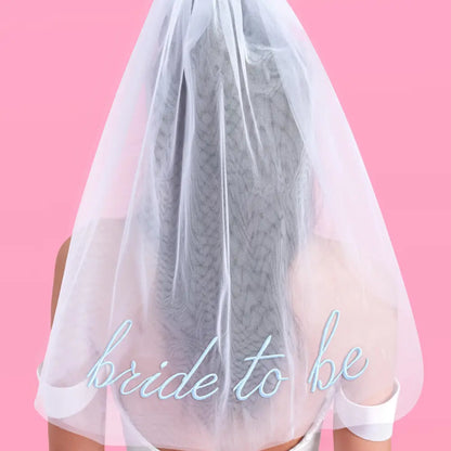Bride To Be Party Veil