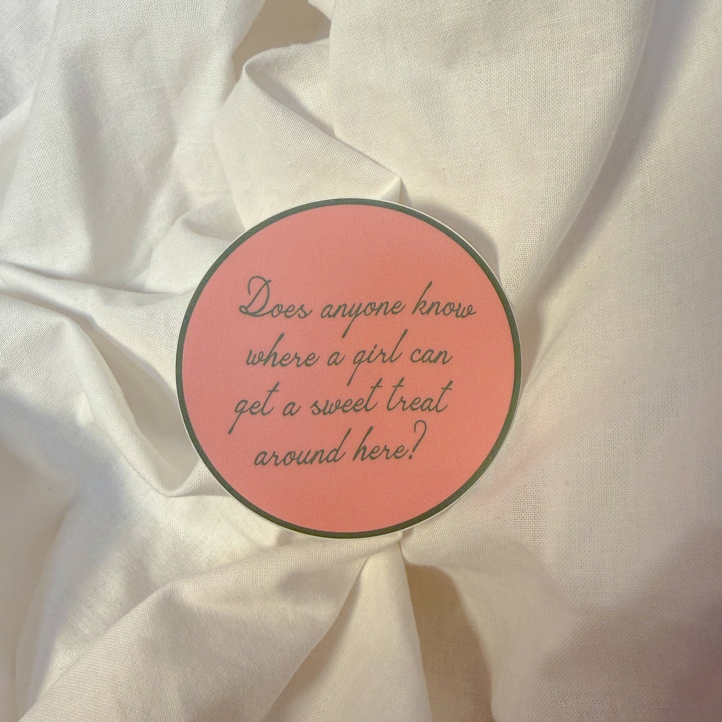 Girls Want Sweet Treats Sticker