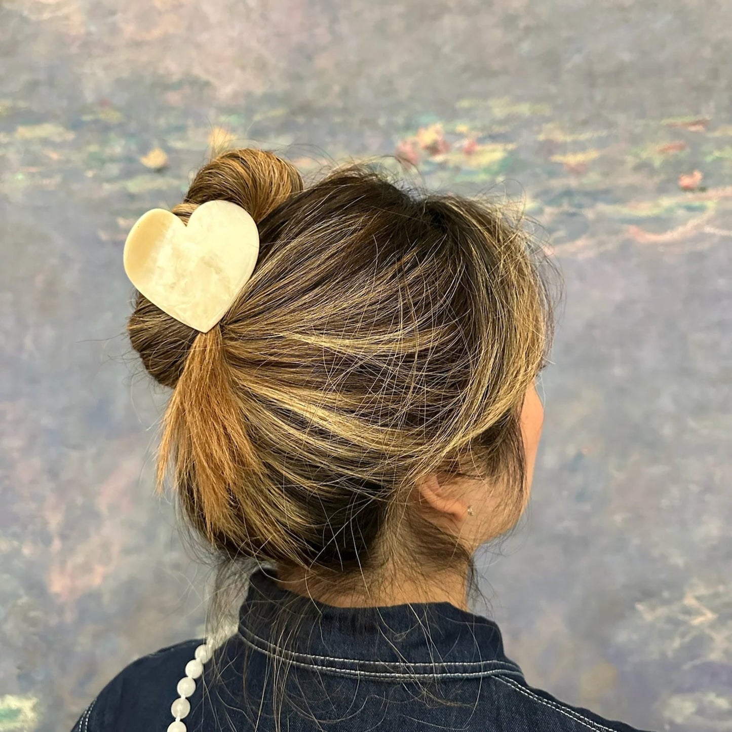 Heart Claw Hair Clip