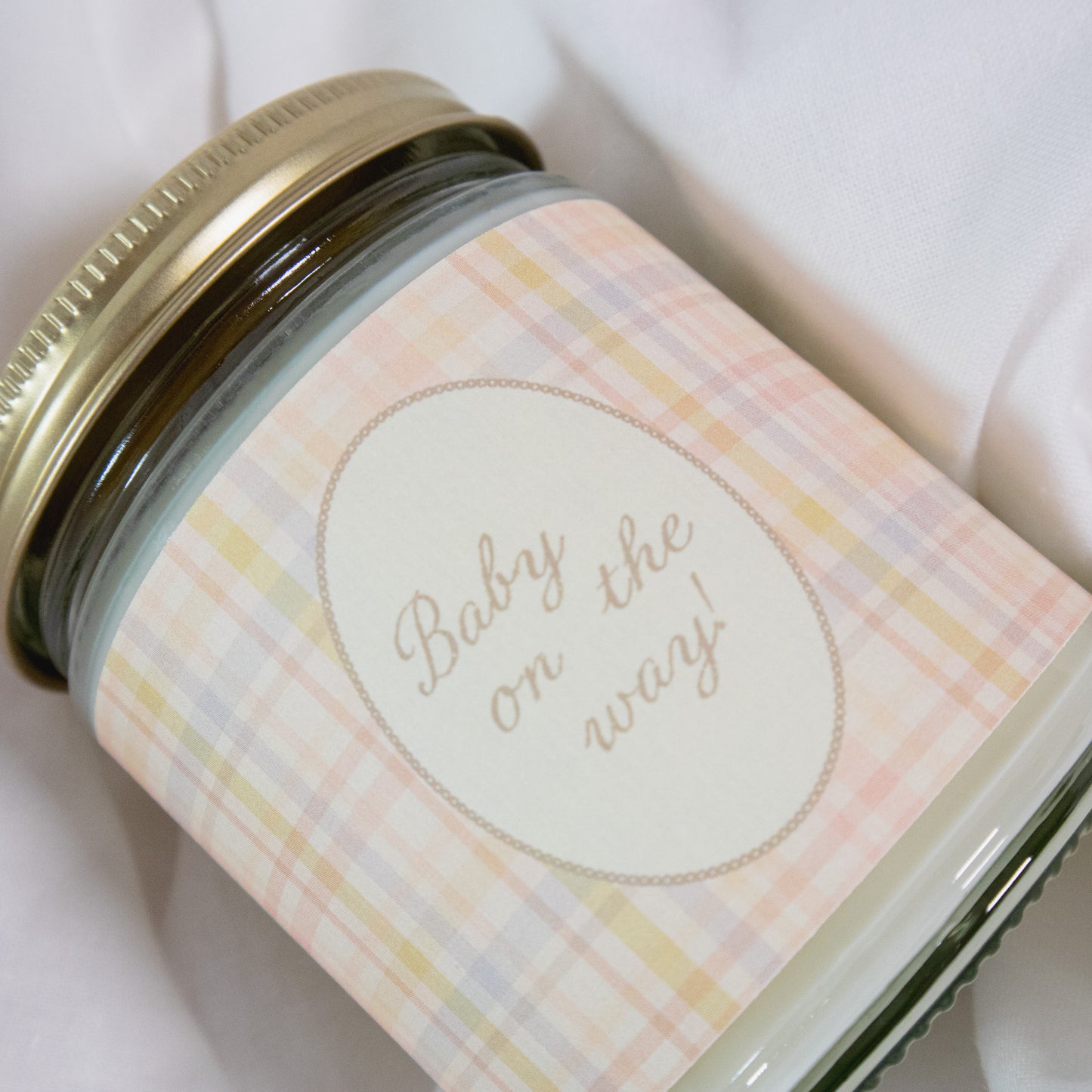 Baby On The Way Candle