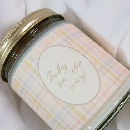 Baby On The Way Candle