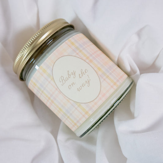 Baby On The Way Candle