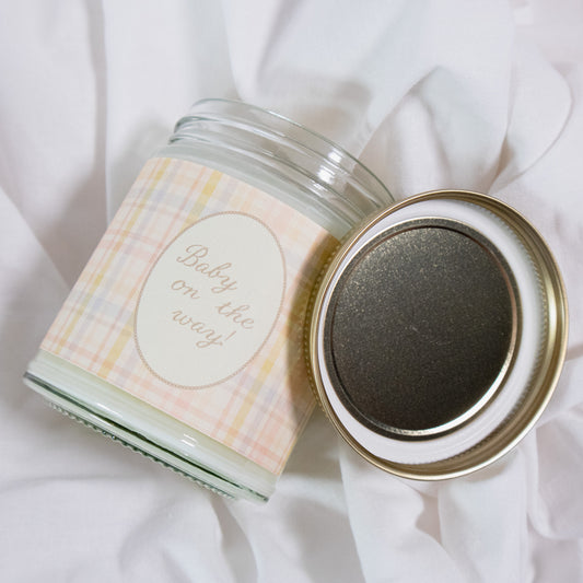Baby On The Way Candle