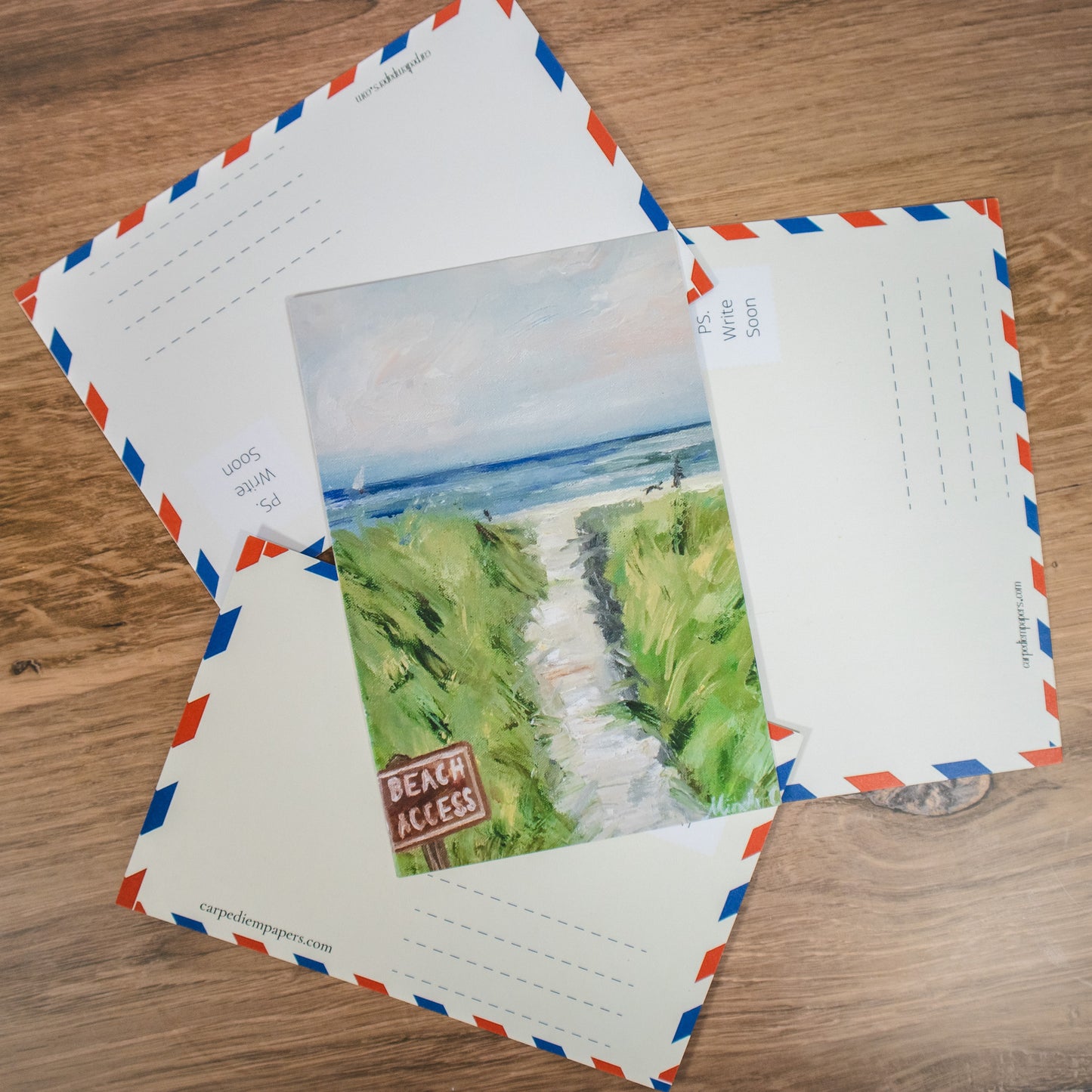 Beach Access Postcard