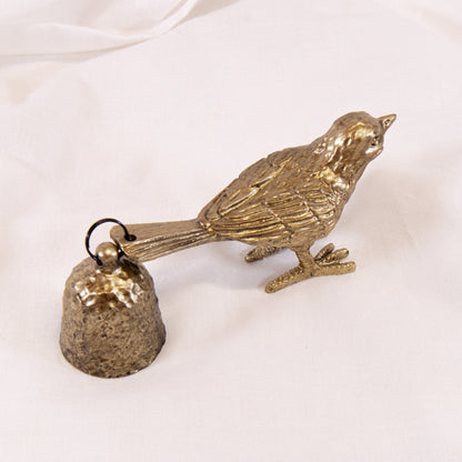 Brass Bird Candle Snuffer
