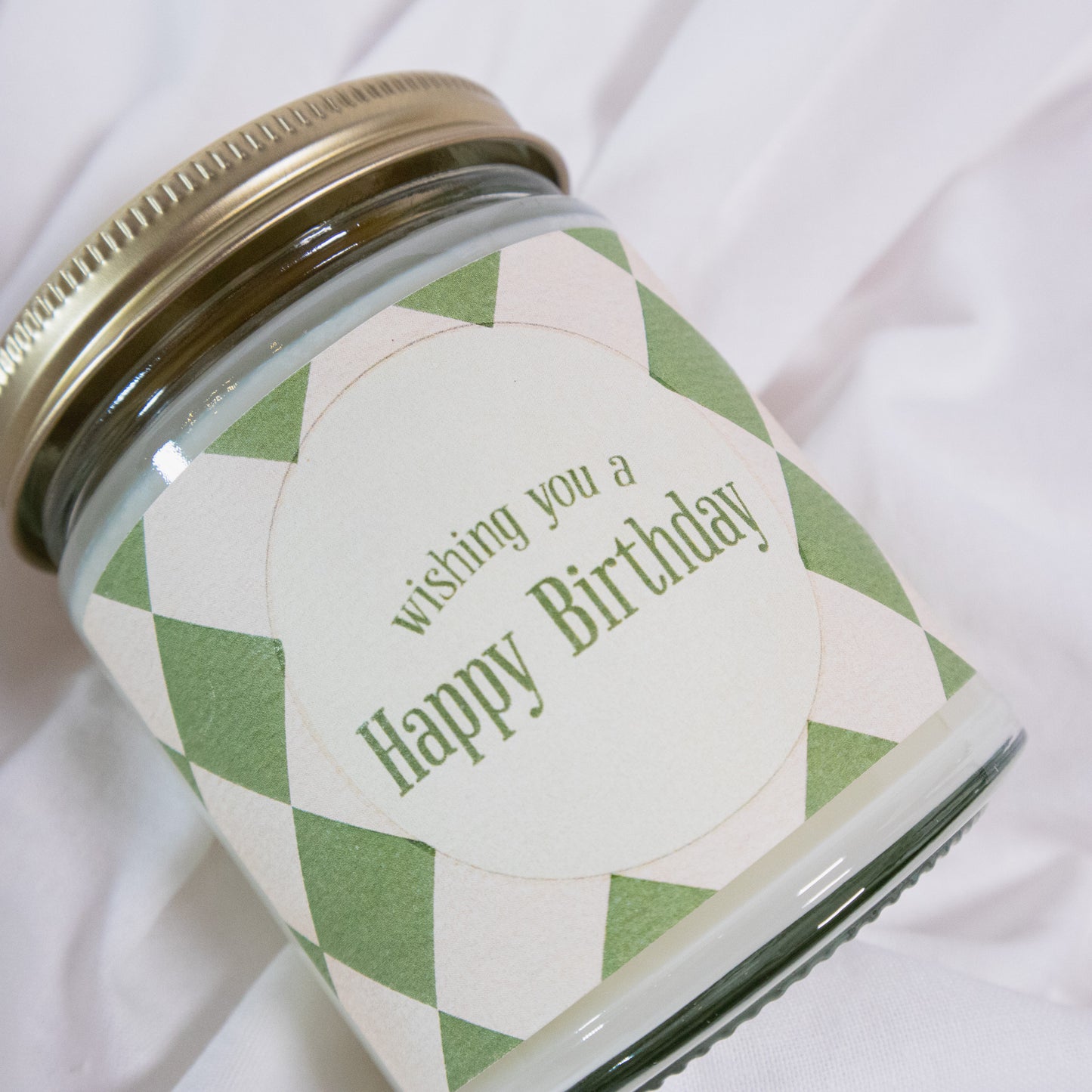 Wishing You A Happy Birthday Candle