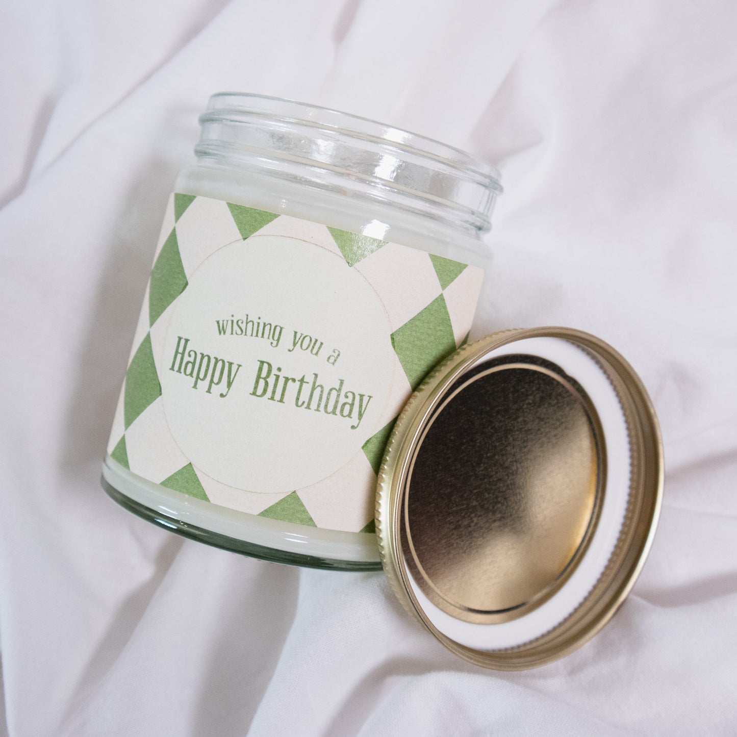 Wishing You A Happy Birthday Candle