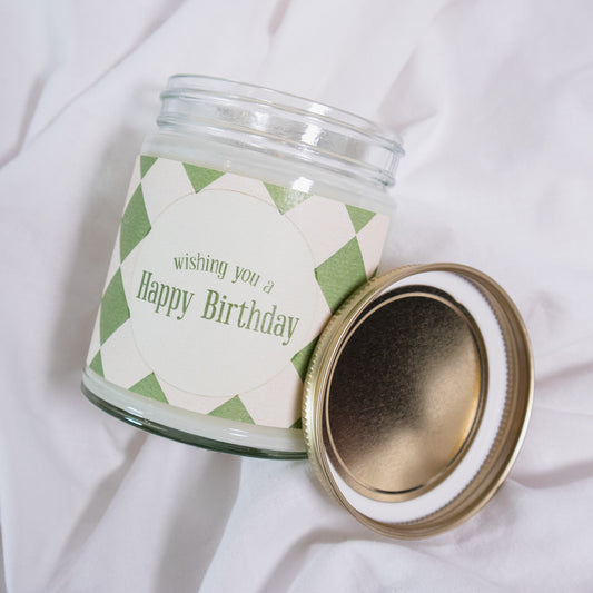 Wishing You A Happy Birthday Candle