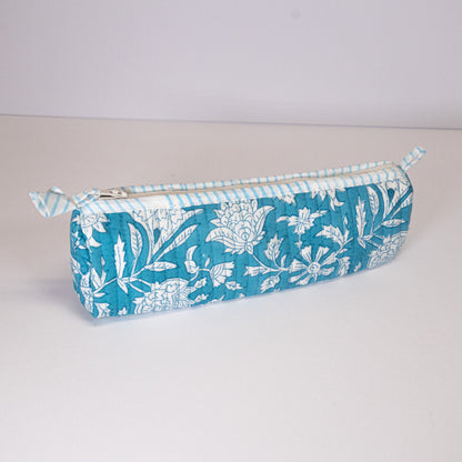 Block Print Pencil Pouch