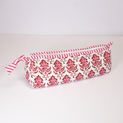 Block Print Pencil Pouch