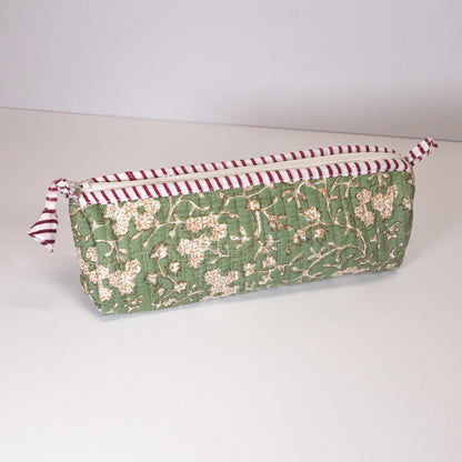 Block Print Pencil Pouch
