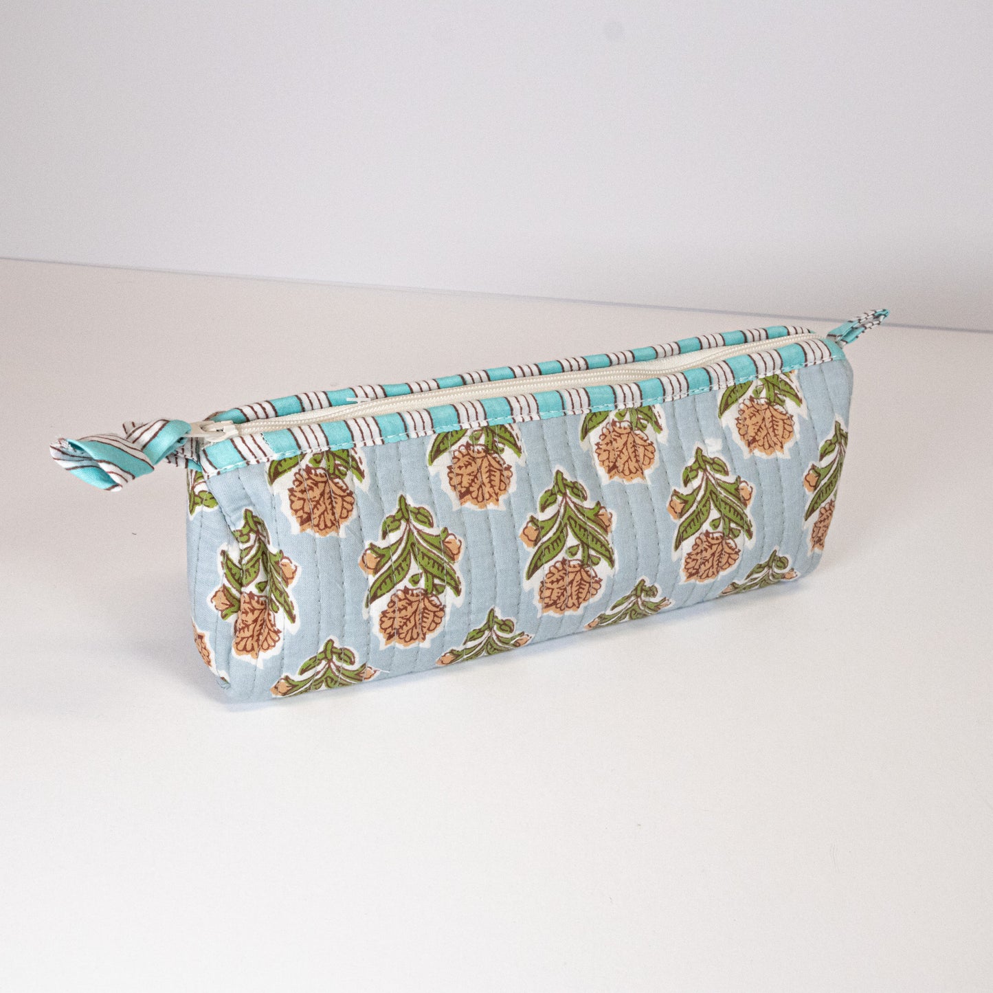 Block Print Pencil Pouch