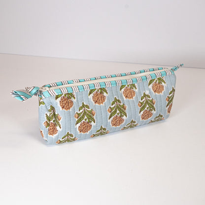 Block Print Pencil Pouch
