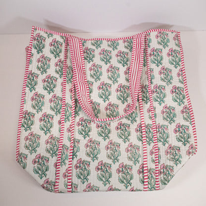 Block Print Tote Bag