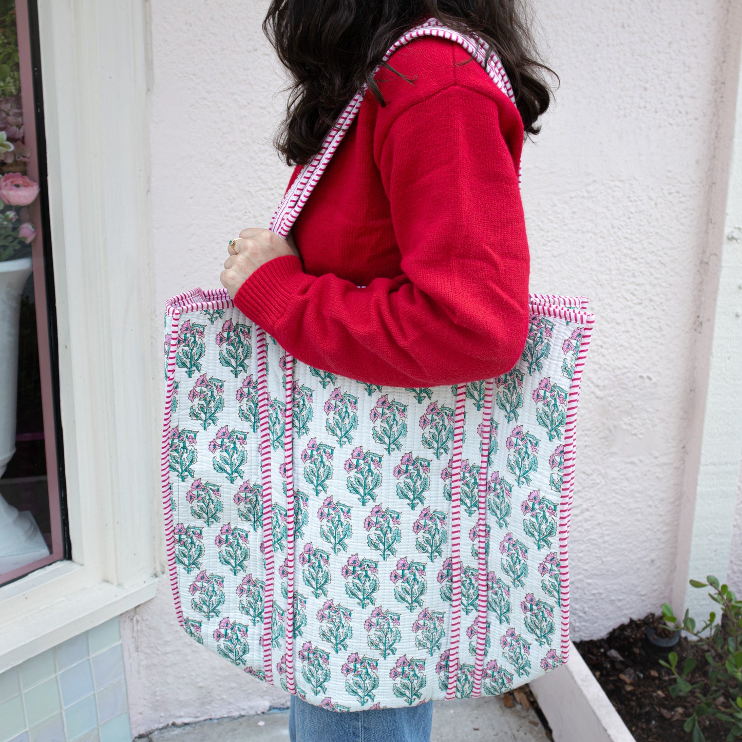 Block Print Tote Bag