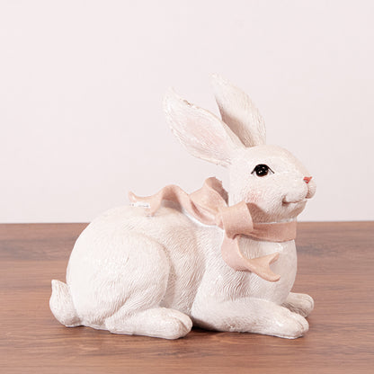 Pink Bow Bunny