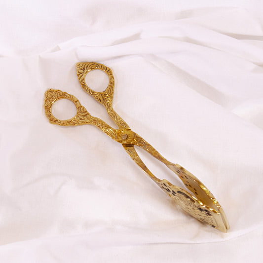 Stamped Brass Tongs