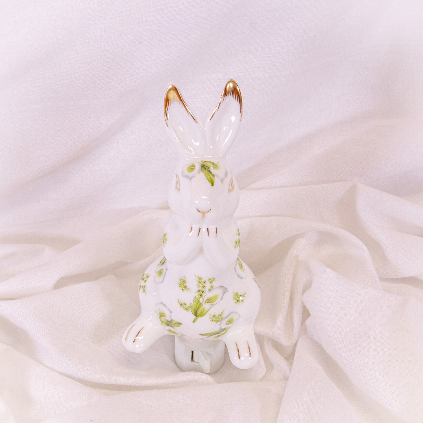 Floral Bunny Nightlight