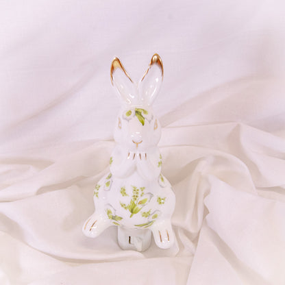 Floral Bunny Nightlight