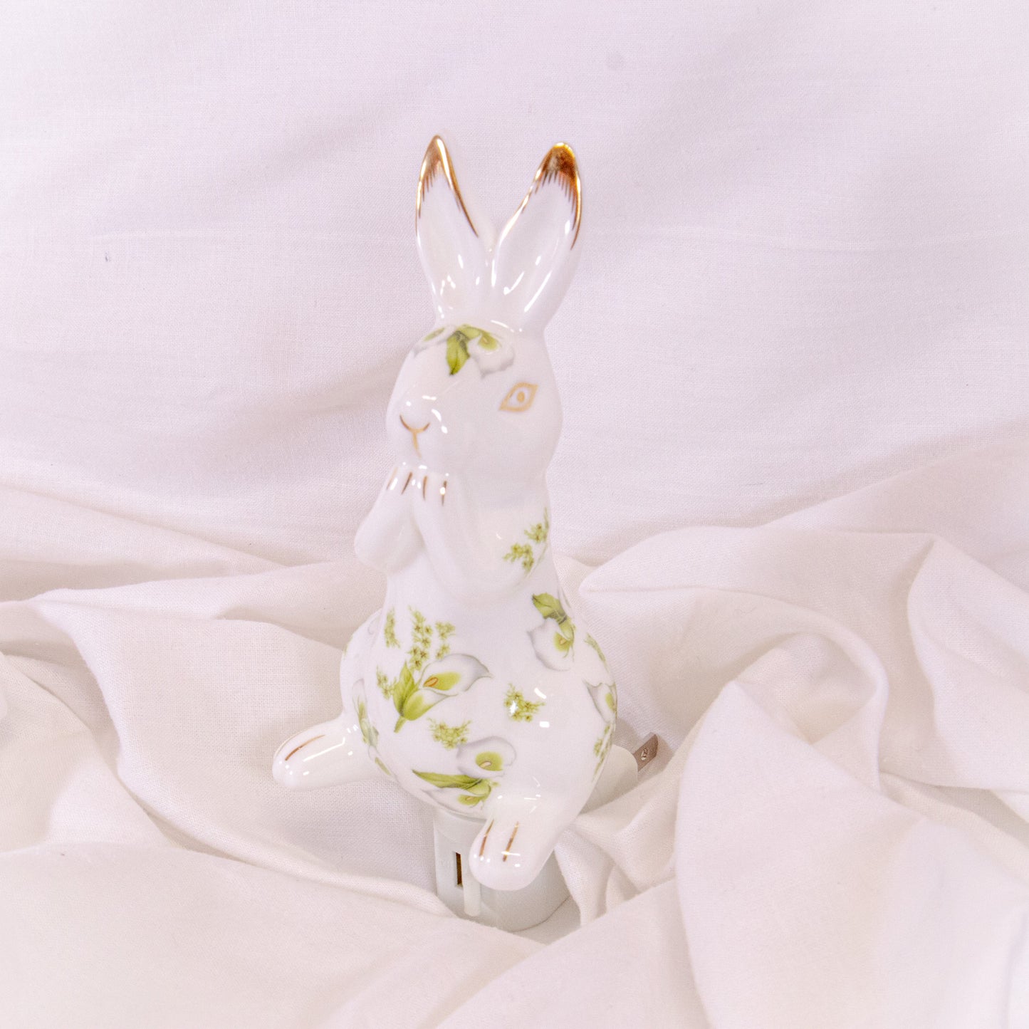 Floral Bunny Nightlight