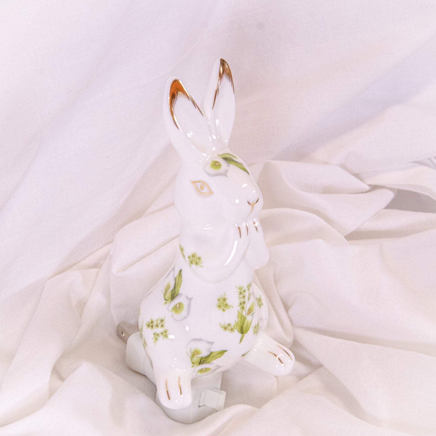 Floral Bunny Nightlight