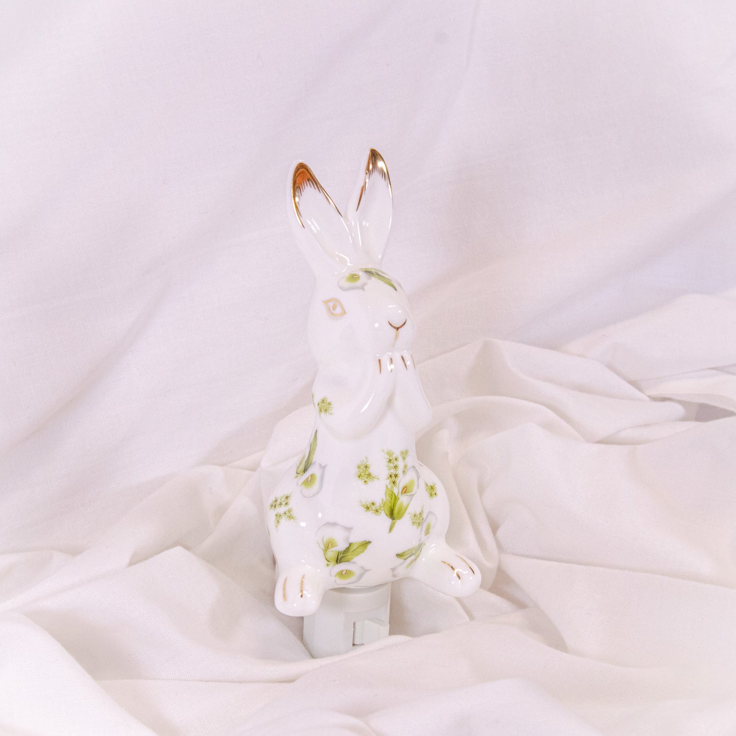 Floral Bunny Nightlight